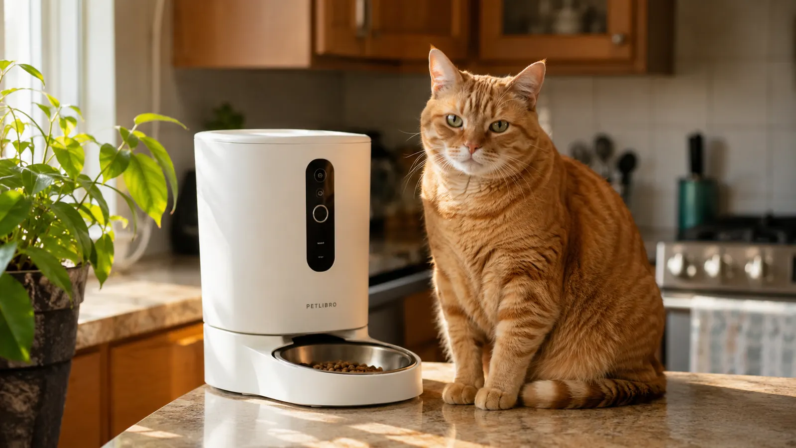 How a $114 Pet Feeder Finally Put My Overweight Cat on a Diet That Worked